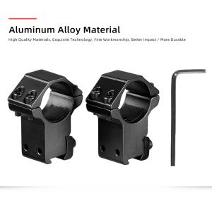 Quality 30mm 25.4mm Hunting Scope Rings And Mounts 11mm 20mm Dovetail Rail wholesale