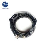 Waterproof IP67 Aviation 4 PIN 12MM Male To Male Cable For Heavy Duty Vehicles