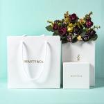 Cardboard Custom Reusable Packaging Shopping Bag with Your Own Logo and Gravure