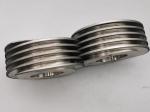 Electroplated Bonded Cbn Helical Wheels 99.06*38.1*15.93mm For Grinding Scissors