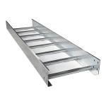 Wall mounted Steel Cable Ladder Tray 100mm-1000mm Low Maintenance