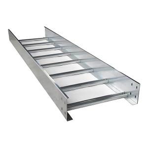 Quality Wall mounted Steel Cable Ladder Tray 100mm-1000mm Low Maintenance wholesale