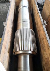 Quality Main Drive Spline Hobbing Involute Spline Gear Shaft wholesale