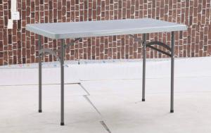 Quality 4 Feet Plastic Outdoor Foldable Dining Table Height Adjustable wholesale
