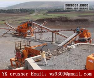 Quality Industry Mobile Aggregate Production Plant High Crushing Rate Excellent Particle Size wholesale