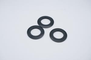Quality Black Kitchen Sink Strainer Waste Plug Replacement Seal PVC Corrosion Resistance wholesale