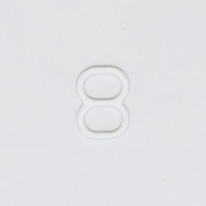 Quality Nylon Coated Metal 11mm Bra Adjuster Slider , Bra Sliders And Rings wholesale
