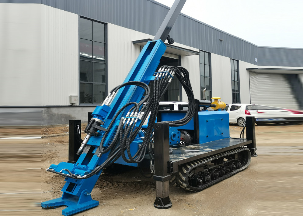 12t Crawler Mounted Exploration Drilling Rig 200mm Diameter