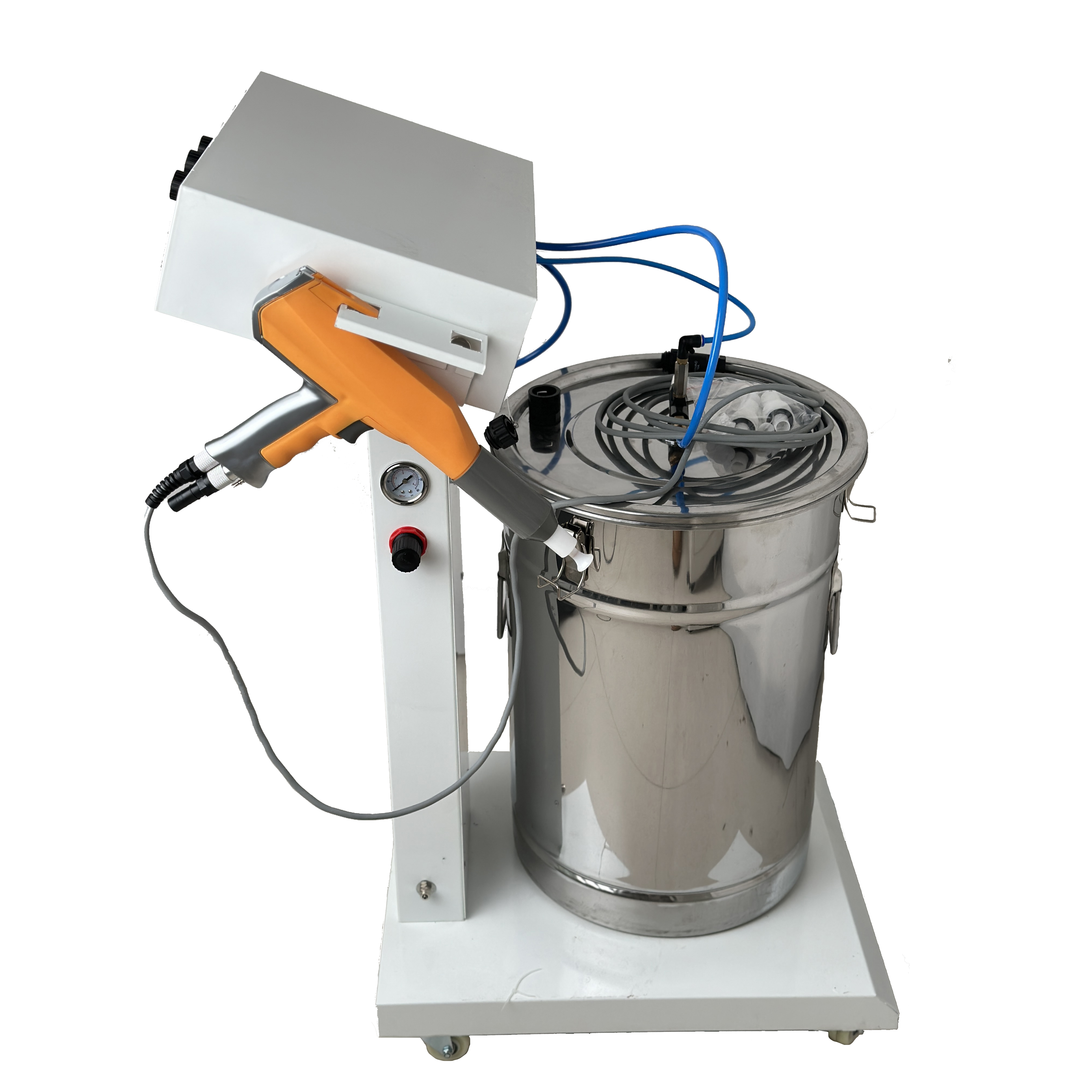 Steel Substrate Coating Powder Machines Electrostatic Powder Coating Booth for Coating