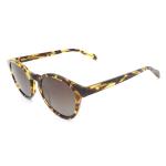 Round Fashion Sunglasses Polarized Tortoise Acetate Sunglasses For Eye Protect