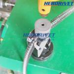 Traffic sign making riveter machine