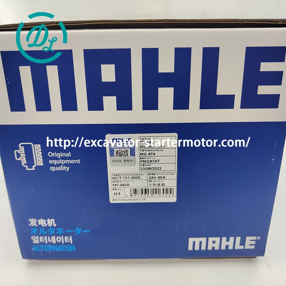 A007TCA377A A007T03371 Excavator Alternator 12V 35A A7TA3977 89213075 20140101