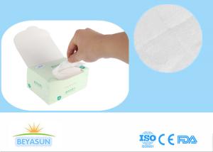 Quality Face Washing Disposable Dry Washcloths For Adults , Dry Antibacterial Wipes 1 Layer wholesale