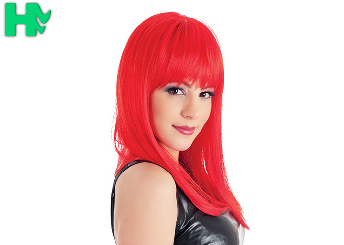 Silky Straight Wave Synthetic Hair Female Wigs No Shedding And No Tangle