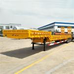 Customizable 12R22.5 Type Tires 3-Axle 12-Tire Low Bed Semi-Trailer with JOST 2