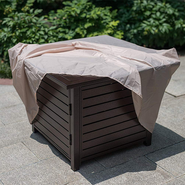 50,000 BTU Auto-Ignition Square Propane Fire Pit For Courtyard Balcony Garden
