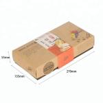 Matt Lamination Eco-Friendly Paper Meat Pie Packaging Box for Sustainable