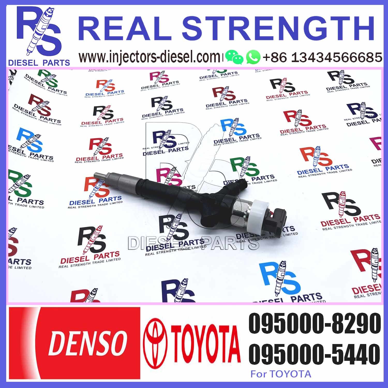 diesel fuel injector 23670-0L050 Common Rail Fuel Injector parts 095000-8290 23670-09330 for TOYOTA Hilux Vigo 1KD-FTV 3