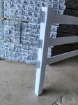 3 Rail White PVC Horse Fence PVC Security Horse Fence