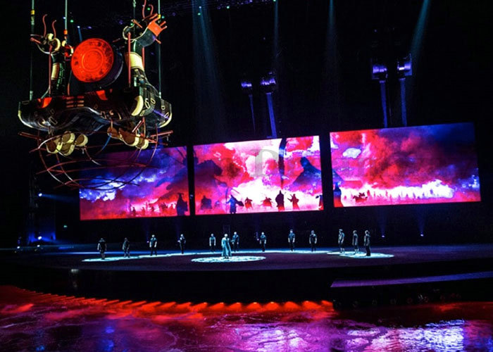 Indoor led display screen rental for stage background
