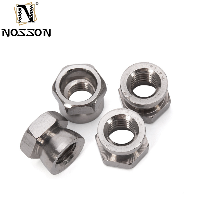 GB Standard Water Treatment Customized Chrome Plated M6 M8 Stainless Steel Hexagonal Anti-theft Security Guardrail Nut