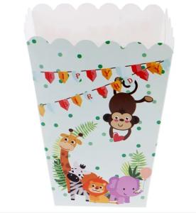 Quality Nontoxic Duplex Disposable 300g Cardboard Popcorn Box wholesale