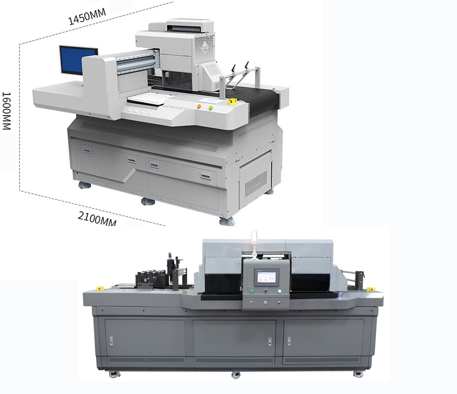 High Speed Single Pass Digital Printing Machine Flatbed UV Printer