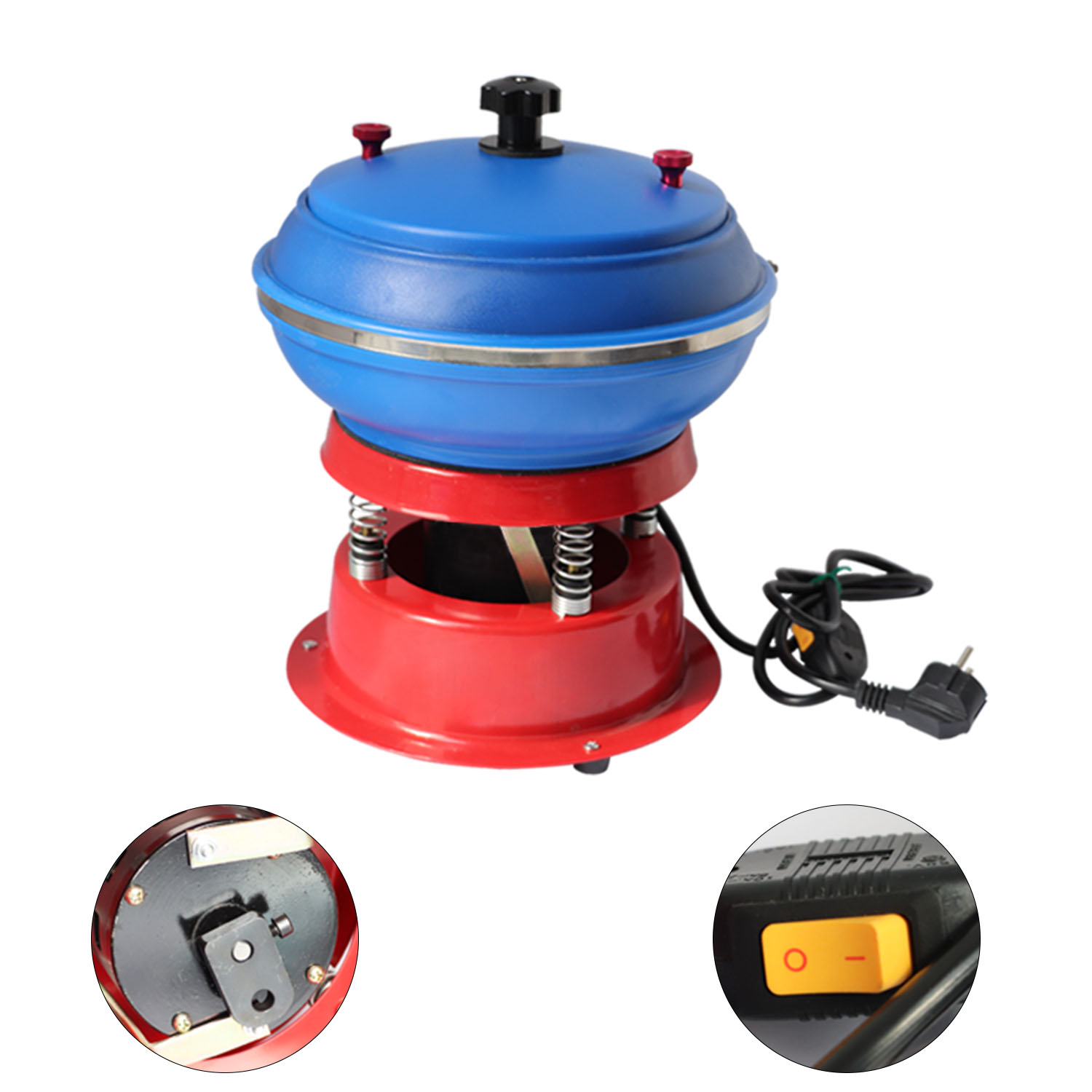 8 Inch Mini Jewelry Tumbler Polisher for Surface Cleaning