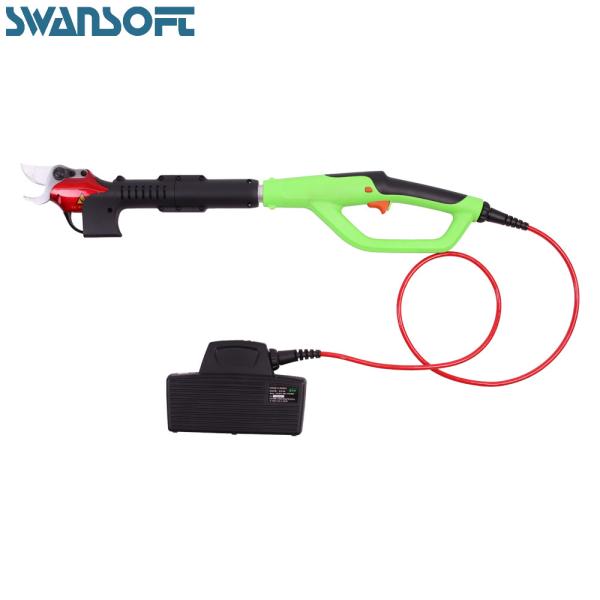 Electric scissors garden electric pruner battery powered pruner long handle