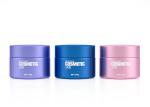 Frosted 100ml 200ml Cosmetic Glass Jars Facial Cream Jar Silkscreen Printing