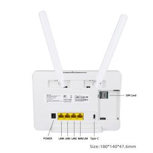 Quality CAT4 CPE 4G LTE Home Router WiFi With Built In 4000MAh Battery wholesale