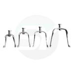Customised Stainless Steel Strut Conduit Clamp High Rigidity