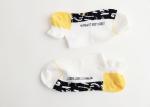 Four Seasons Wear Resistant Ankle Socks Anti Skid white Color