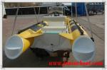 Professional Long 4.3m Rigid Inflatable Fishing Boat With YAMAHA Motor