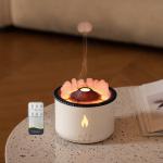 12W Power 2023 Amaz 24V Ultrasonic Volcano Vaporizer Aroma Diffuser Humidifier