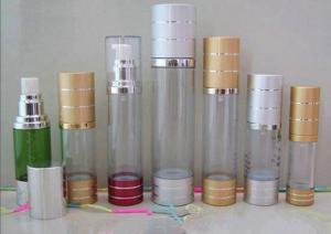 Quality Colorful PP Airless Cosmetic Bottle / Lotion Bottle With 15ml, 30ml, 50ml Capacity wholesale
