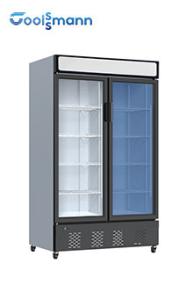 China Upright Glass Cooler Fridge on sale