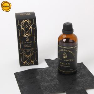 Quality OEM Paperboard Essential Oil Packaging Box CMYK 4C Printing Gold Foil Stamping wholesale