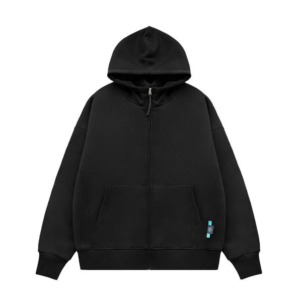 Cheap Unisex Custom 350gsm Sublimation Blank Hoodies Puff Printing Zip Up Hoodie for sale