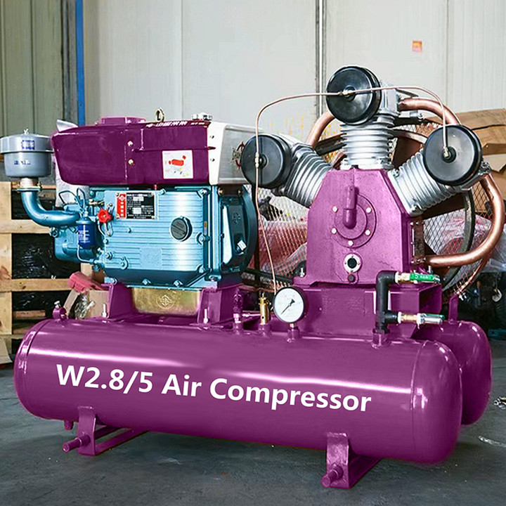 Belt Driven Air Compressor Reciprocating Air Compressor Machine Piston Air Compressor