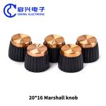 20X16 Marshall 6mm Spline Potentiometer Knob 500VAC Switch Adjustment