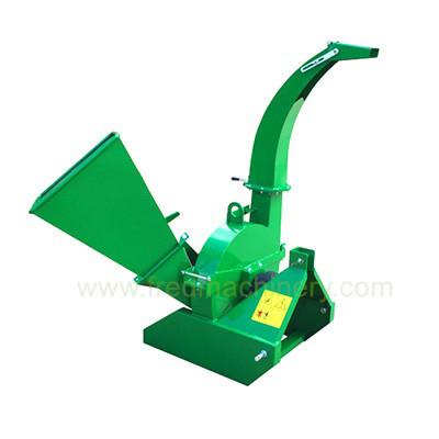 4'' Chipping Capacity Pto Chipper Shredder Direct Drive 5 - 6cbm / H Working