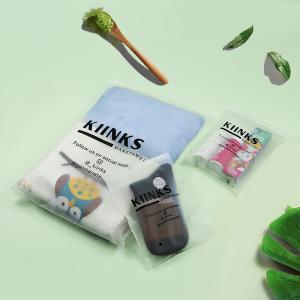 Quality Reusable Zipper Bags In Customizable Colors Printed Transparent Frosted Bag wholesale