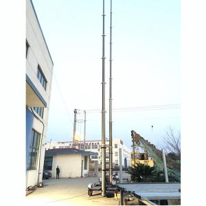 Quality 9m lockable pneumatic mast 15kg payloads wholesale
