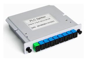 Quality Fiber Optic 1x8 PLC Splitter Box G657A1 LSZH Singlmode wholesale