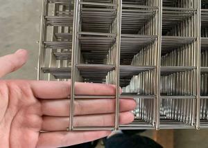 Quality Reinforced Stainless Steel Welded Wire Mesh Panel D6mm wholesale