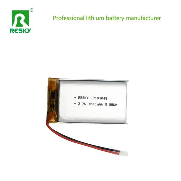 Cheap Lithium Polymer Battery Cell 3.7V 1500mAh 103048 For Digital Device for sale