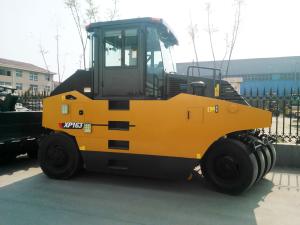 Quality Oriemac XCMG 2 6 Ton Concrete Construction Equipment Rubber Tire Road Roller XP263 Yellow WEICHAI Engine wholesale