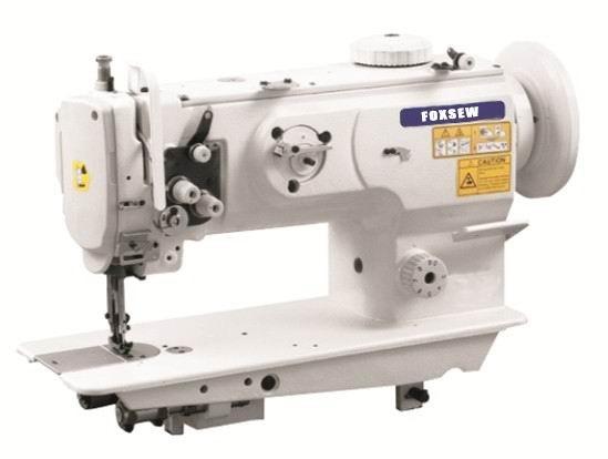 Single Needle Walking Foot Heavy Duty Sewing Machine with Vertical-Axis Large
