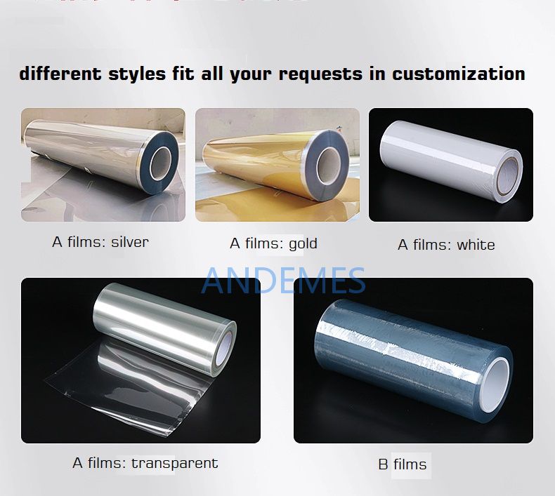 Uv Sticker AB Film A3 Roll Transfer Stick UV DTF Machines XP600 For Uv Printing 0.3x100m/Set